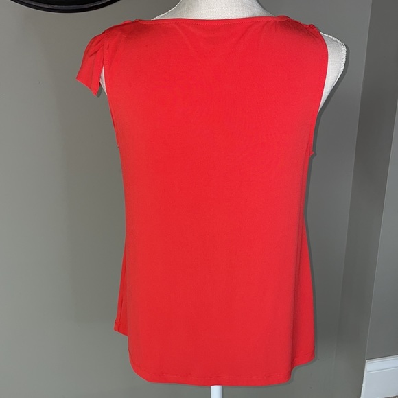 Med womens sleeveless red-orange George brand top - Picture 9 of 9